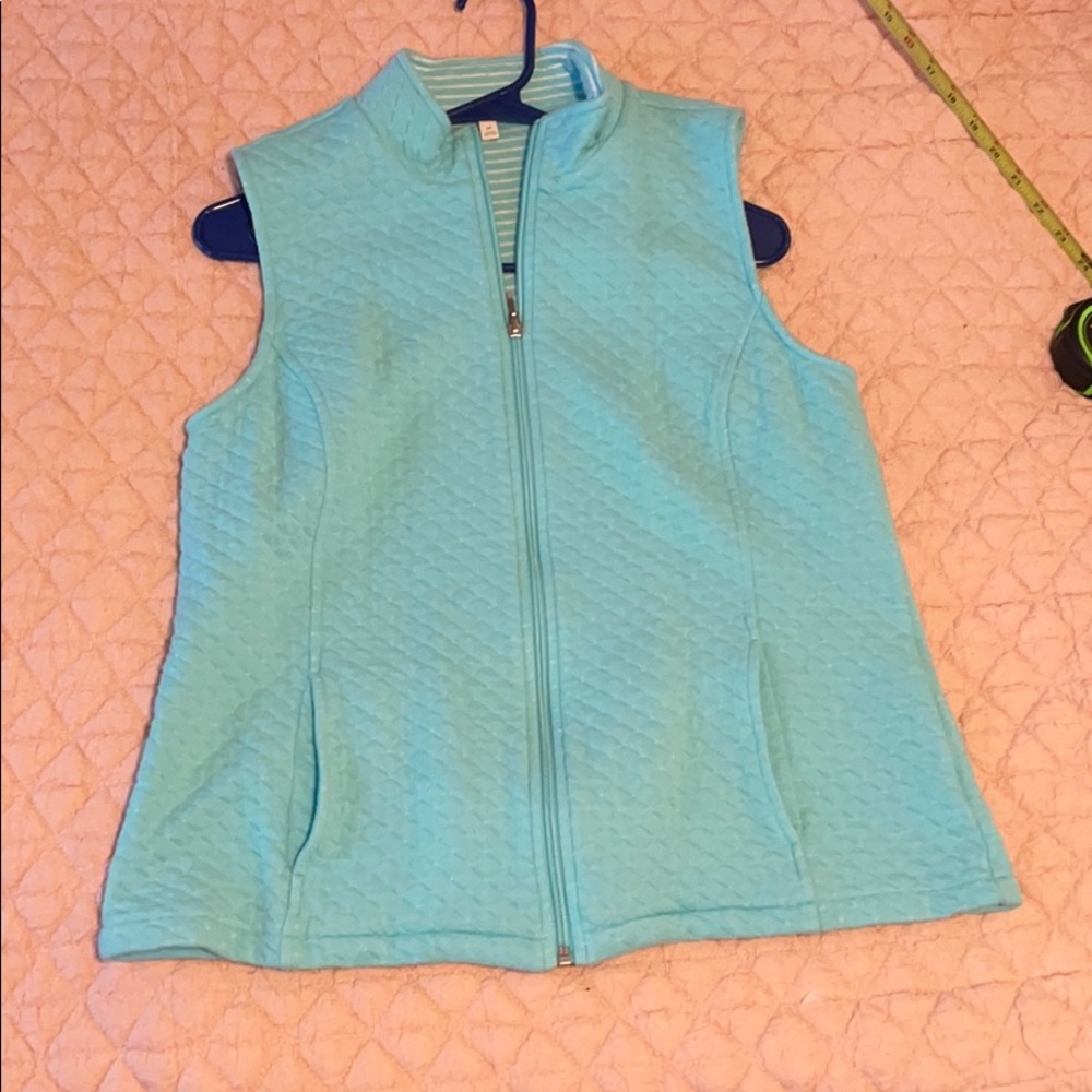 Comfortable Teal vest for all seasons
